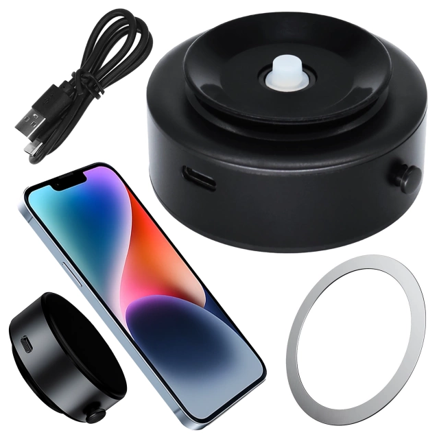 Magnetický držiak na telefón do auta pre Magsafe s vákuovou prísavkou, otočný o 360°, na čelné sklo/obrazovku/displej/zrkadlá/iPhone