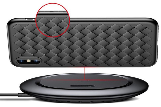 Baseus UFO wireless qi induction charger black