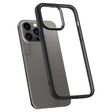 Etui obudowa pouzdro Spigen Ultra Hybrid do Apple iPhone 14 Pro Matte Black Kabel 1m Lightning