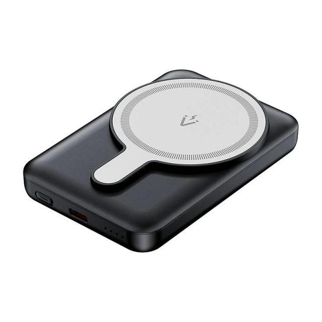 Vention FHSB0 Magnetic Power Bank 5000mAh 20W USB-A to USB-C Cable (Black)