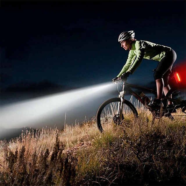 Alogy Fahrrad-Frontlicht, Frontlicht für ein Scooter-Fahrrad, LED-Beleuchtung 300 LM