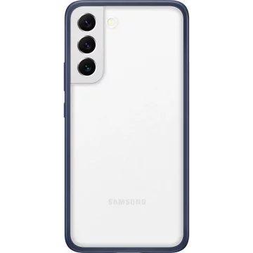 Pouzdro Samsung Frame Cover pro Samsung Galaxy S22 (S22 Plus) SM-S906B / DS tmavě modrá (EF-MS906CNEGWW)