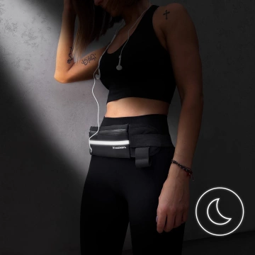 Wozinsky running bag running belt black (WRBBK1)