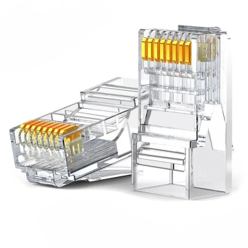 UGREEN konektor RJ45 8P8C Cat 6 transparentní (50961)
