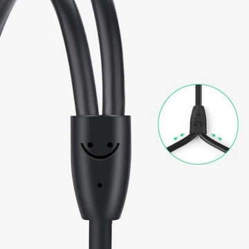 Kábel UGREEN audio audio kábel USB typu C (samec) - 2RCA (samec) 1,5 m sivý (20193 CM451)