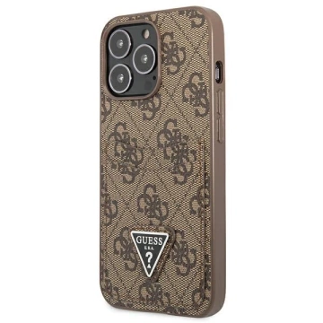 Etui Guess GUHCP13LP4TPW для iPhone 13 Pro / 13 6,1" Hardcase 4G Triangle Logo Card Slot