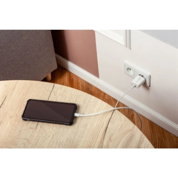 Forcell Ladegerät 20W USB-C PD QC 4.0 Lightning-Kabel für iPhone 12 13 14