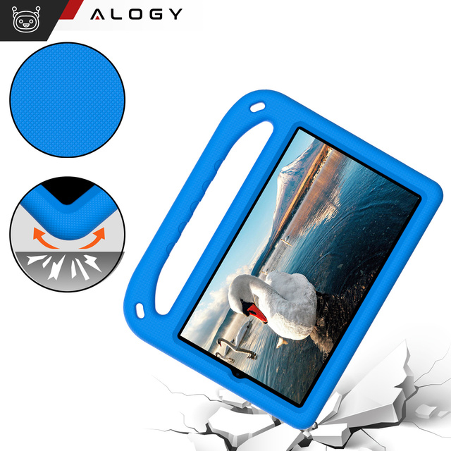 Pouzdro pro Samsung Galaxy Tab A9 2023 8,7" X110 / X115 Dětský obal na tablet Alogy Dětské pouzdro modré