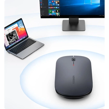 Мишка UGREEN handy wireless USB black (MU001)