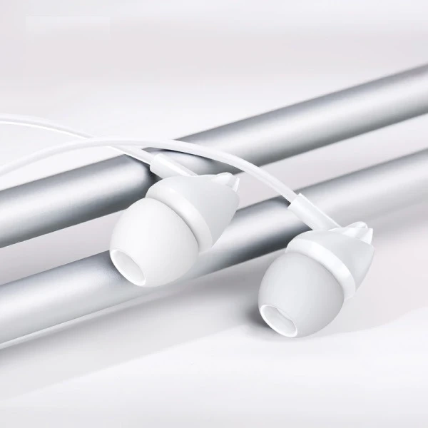 Стереонавушники USAMS EP-39 3,5 мм білі/білі HSEP3902