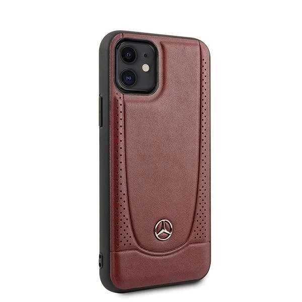 Mercedes MEHCN61ARMRE pevný obal na iPhone 11 czerwony/red Urban Line