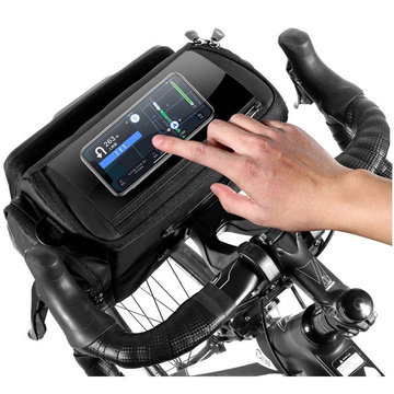 Taška na sedlovú tašku držiak na bicykel Wildman Bag GS6 4l 7 palcov Black