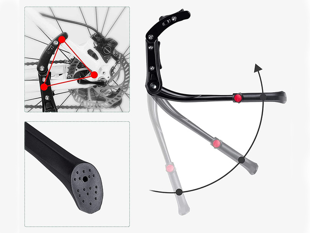 Fahrradständer Kickstand RockBros JC1005BK Fahrradständer Schwarz