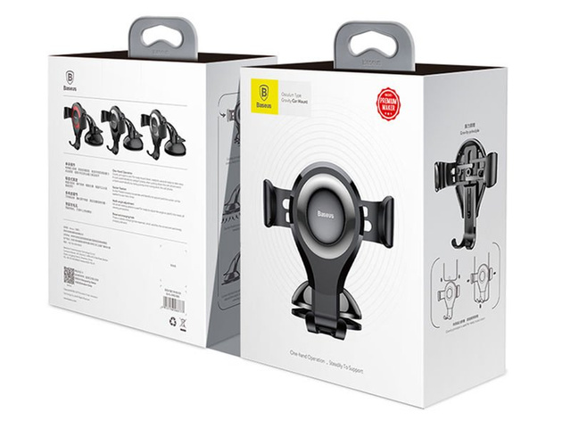 Gravitačný držiak do auta Baseus pre Osculum Type Black Cockpit