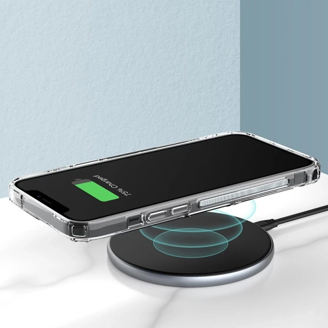 Nillkin Nature Pro Hülle für iPhone 13 Pro Max gepanzerte Hülle blaue Hülle