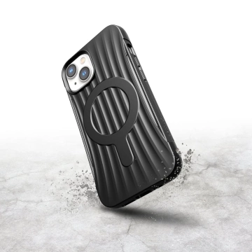 Raptic Clutch Built Case iPhone 14 with MagSafe back cover black