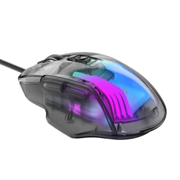 Havit MS1011SE RGB Wired Gaming Mouse 7200 DPI Transparent/Black
