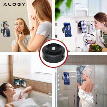 Magnetický držák telefonu do auta pro Magsafe s vakuovou přísavkou, otočný o 360°, pro montáž na čelní sklo/obrazovku/displej/zrcátka/iPhone