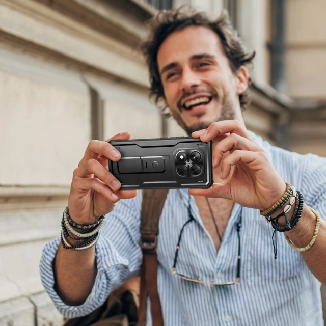 Etui do Redmi Note 14 Pro 5G Tech-Protect Kevlar Pro Czarny