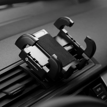Звичайний автомобільний тримач Forcell для вентиляційного отвору чорного кольору