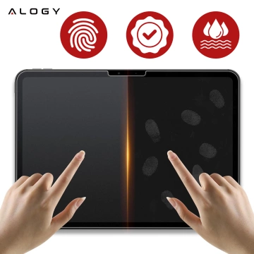 Matte Tempered Glass for Apple iPad Pro 13" 2024 Alogy Matte Paper-Like Screen Protector with Mounting Kit