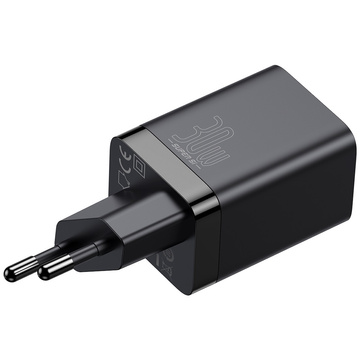 Ładowarka sieciowa Baseus Super Si Pro Quick Charger USB + USB-C  QC 3.0 PD 30W Czarna