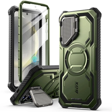 Etui Samsung Galaxy S25 Supcase i-Blason ArmorBox Mag MagSafe Guldan