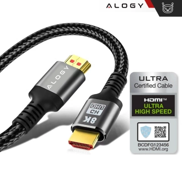 Alogy 8K 60Hz 48GBps 3m HDMI 2.1 Cable Black