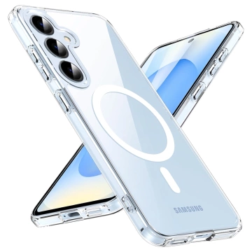 Puzdro pre Apple iPhone 16 Pro Max Alogy Anti-Shock Hybrid Case pre MagSafe Transparent