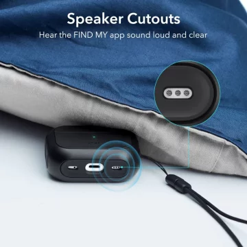 Esr orbit halolock magsafe apple airpods pro 1 / 2 чорний