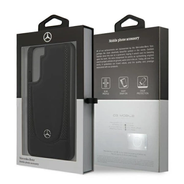 Etui Mercedes MEHCS22MARMBK до Galaxy S22 S906 Leather Urban Line czarny/black