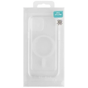 Pouzdro Mercury MagSafe pro iPhone 12 mini 5,4" je průhledné