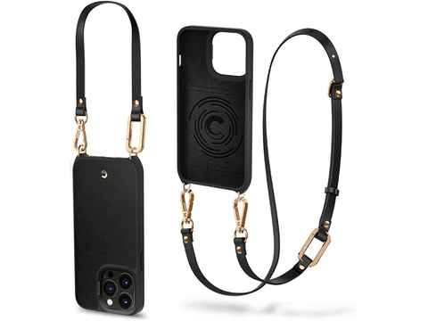 Spigen Cyrill Classic Charm Strap Case for Apple iPhone 13 Pro Max Black
