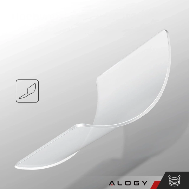 Schutzhülle für Apple MacBook Air 15 M2/M3/M4 (2023/2024/2025) – Alogy AirGuard™ Flexible Hülle, matt-transparent weiß