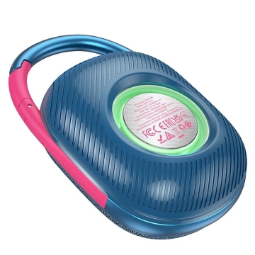 HOCO Głośnik Bluetooth HC17 Granatowy z Karabińczykiem