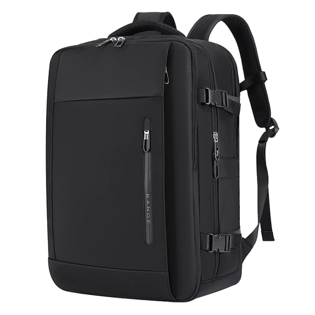Bange Waterproof Backpack for Laptop 15.6" City Travel 45x30x16 cm for Work Airplane Men's Women's with USB Port Black