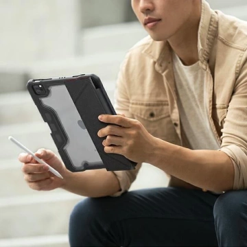 UNIQ etui Trexa iPad Pro 11" 2021/2020 Antimikrobiální nebieski/modrá
