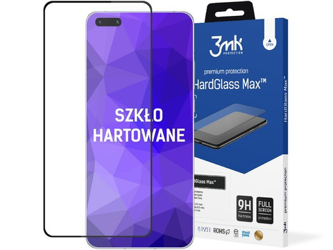Скло 3mk HardGlass Max для Huawei P40 Pro Black