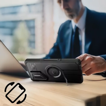 Pouzdro Tech-Protect Kevlar MagSafe pro Samsung Galaxy S25 Ultra, černé