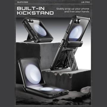 Etui Ochronne do Galaxy Z Flip 7 Supcase Unicorn Beetle Pro Czarny