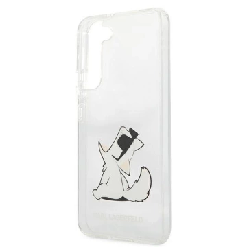 Karl Lagerfeld KLHCS22MCFNRC S22 S906 průhledné pevné pouzdro Choupette Eat