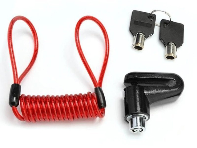 Zapięcie zamek Alogy blokada koła hulajnogi / roweru / motocylku