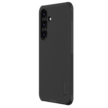 Pancierové puzdro Nillkin Super Frosted Shield Pro pre Samsung Galaxy S24 - čierne
