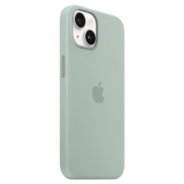 Apple MPTC3ZM/A iPhone 14 Plus 6.7" MagSafe grüne/sukkulente Silikonhülle