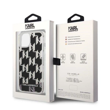 Чохол Etui Karl Lagerfeld KLHCP14MLMNMK для iPhone 14 Plus 6,7" Hardcase Liquid Glitter Monogram