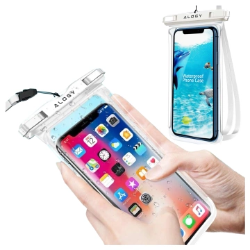 Alogy Waterproof Case Universal IPX8 to 6.5 Black