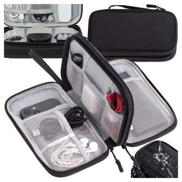 Ochranné puzdro na notebook, MacBook Air Pro 13,3" Alogy Hard Foam Bag pre 13-14" notebooky čierne
