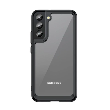 Ochranné pouzdro na telefon Outer Space Case pro kryt Samsung Galaxy S23 Plus s pružným rámečkem černé