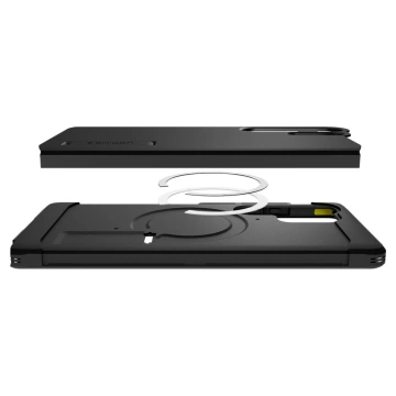 Захисний чохол Spigen Tough Armor MagSafe для Galaxy S25 Ultra чорного кольору