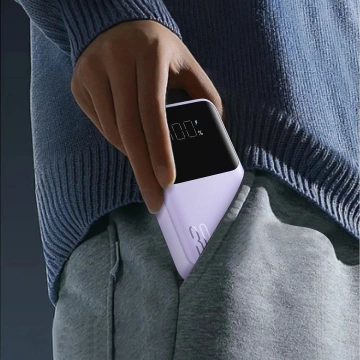 Powerbank Joyroom JR-PBC06 30W 10000mAh USB-C Lightning Fioletowy